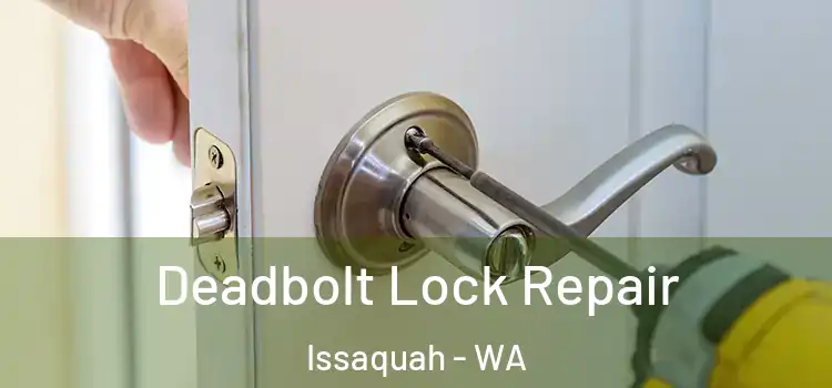 Deadbolt Lock Repair Issaquah - WA