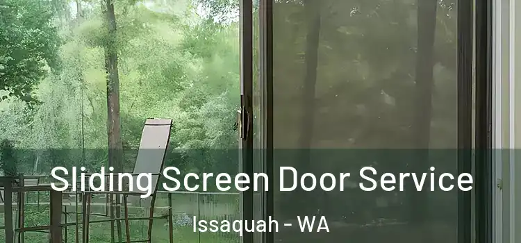 Sliding Screen Door Service Issaquah - WA